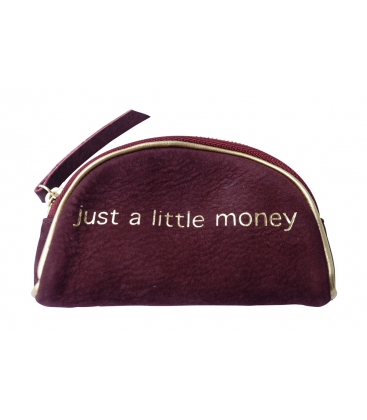 half-moon shaped purse 