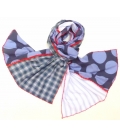 Foulard POIS BLEUS LéO ATLaNTE