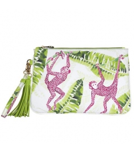 Pochette pompons TOUCAN