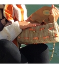 Sac SPACE beige Maria LA ROSA